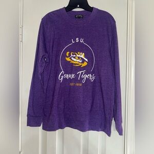 LSU Geaux Tigers Purple Long Sleeve Shirt